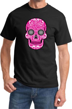 Pink Sugar Skull T-shirt