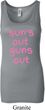 Pink Suns Out Guns Out Ladies Longer Length Tank Top