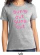 Pink Suns Out Guns Out Ladies Shirt