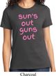 Pink Suns Out Guns Out Ladies Shirt