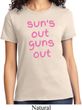 Pink Suns Out Guns Out Ladies Shirt