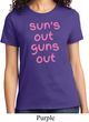 Pink Suns Out Guns Out Ladies Shirt