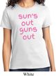 Pink Suns Out Guns Out Ladies Shirt