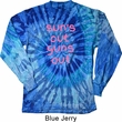 Pink Suns Out Guns Out Long Sleeve Tie Dye Shirt