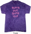 Pink Suns Out Guns Out Mineral Tie Dye Shirt