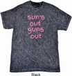 Pink Suns Out Guns Out Mineral Tie Dye Shirt