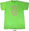 Pink Suns Out Guns Out Mineral Tie Dye Shirt