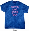 Pink Suns Out Guns Out Mineral Tie Dye Shirt