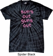 Pink Suns Out Guns Out Spider Tie Dye Shirt