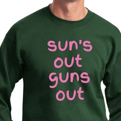 Pink Suns Out Guns Out Sweatshirt Pink Suns Out Guns Out Sweatshirt