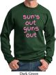 Pink Suns Out Guns Out Sweatshirt