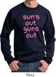 Pink Suns Out Guns Out Sweatshirt