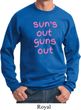 Pink Suns Out Guns Out Sweatshirt