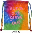 Pink Suns Out Guns Out Tie Dye Bag