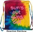 Pink Suns Out Guns Out Tie Dye Bag