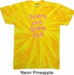 Pink Suns Out Guns Out Twist Tie Dye Shirt