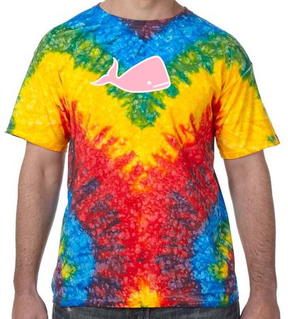 Pink Whale Tie Dye - Woodstock