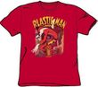 Plastic Man T-shirt - DC Comics Plastic Man Street Adult Red Tee