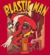 Plastic Man T-shirt - DC Comics Plastic Man Street Adult Red Tee