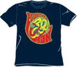 Plastic Man T-shirt - How I Roll DC Comics Adult Navy Blue Tee