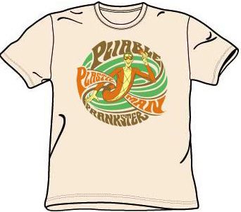 Plastic Man T-shirt - Pliable Prankster Adult Cream Color Tee