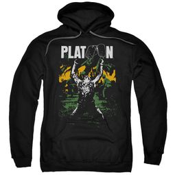 Platoon Hoodie Graphic Black Sweatshirt Hoody