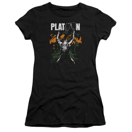 Platoon Juniors Shirt Graphic Black T-Shirt