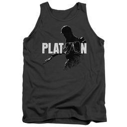 Platoon Tank Top Shadow Of War Charcoal Tanktop