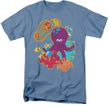 Play-Doh Under The Sea Adult T-shirt - Carolina Blue