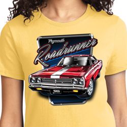 Plymouth Roadrunner Ladies Dodge Shirts