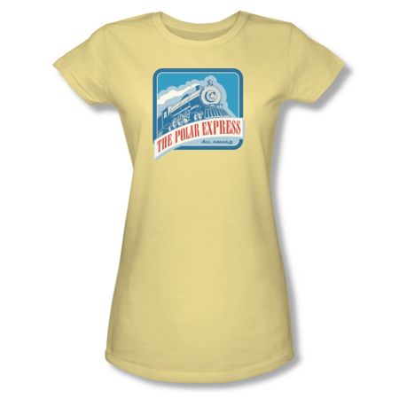 Polar Express Shirt Juniors All Aboard Banana Tee T-Shirt
