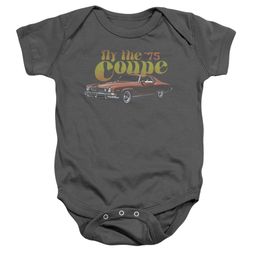 Pontiac Baby Romper 75 Coupe Charcoal Infant Babies Creeper