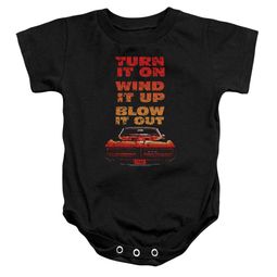 Pontiac Baby Romper Blow It Out GTO Black Infant Babies Creeper