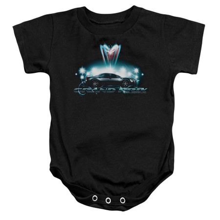 Pontiac Baby Romper Grand Prix Black Infant Babies Creeper