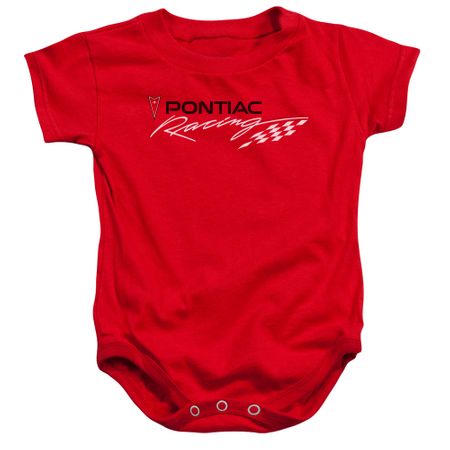Pontiac Baby Romper Racing Red Infant Babies Creeper