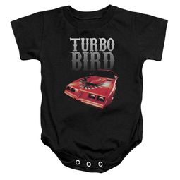 Pontiac Baby Romper Turbo Bird Black Infant Babies Creeper