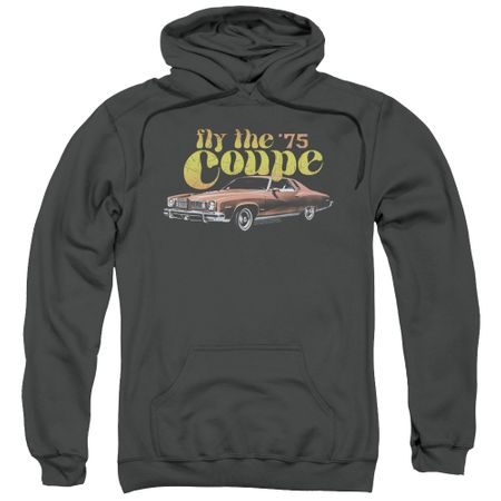 Pontiac Hoodie 75 Coupe Charcoal Sweatshirt Hoody