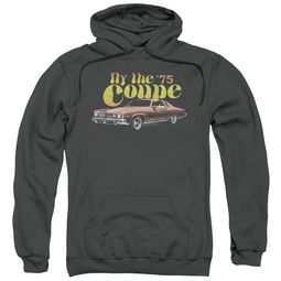 Pontiac Hoodie 75 Coupe Charcoal Sweatshirt Hoody