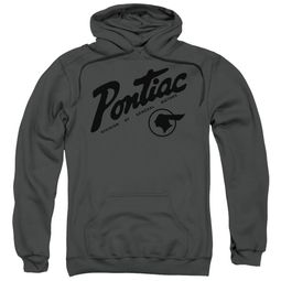 Pontiac Hoodie Division Of GM Charcoal Sweatshirt Hoody