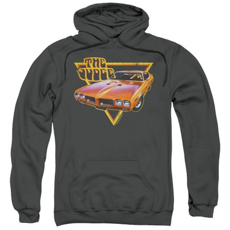 Pontiac Hoodie Judged Charcoal Sweatshirt Hoody