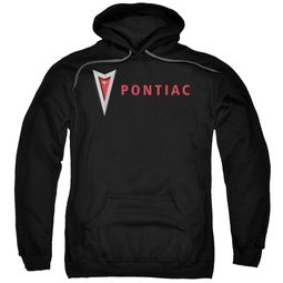 Pontiac Hoodie Modern Logo Black Sweatshirt Hoody