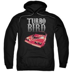Pontiac Hoodie Turbo Bird Black Sweatshirt Hoody