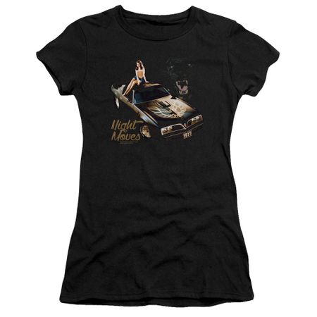 Pontiac Juniors Shirt 77 Firebird Black T-Shirt