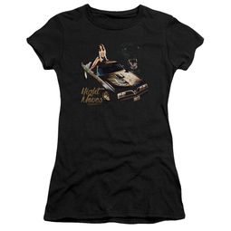 Pontiac Juniors Shirt 77 Firebird Black T-Shirt