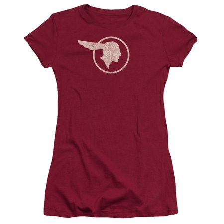 Pontiac Juniors Shirt Old Chief Cardinal T-Shirt