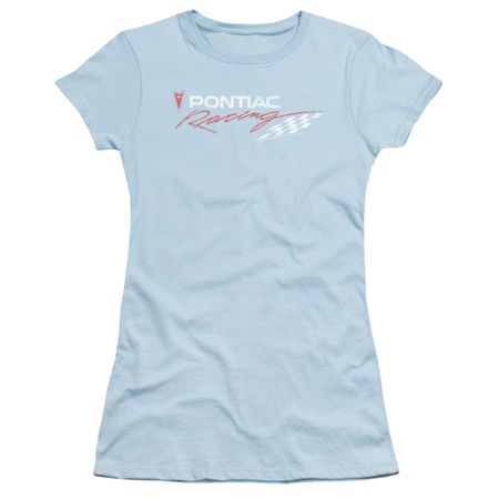 Pontiac Juniors Shirt Racing Light Blue T-Shirt