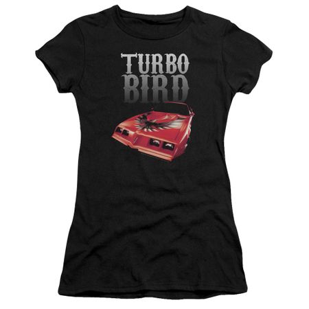 Pontiac Juniors Shirt Turbo Bird Black T-Shirt