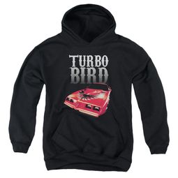 Pontiac Kids Hoodie Turbo Bird Black Youth Hoody