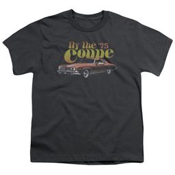 Pontiac Kids Shirt 75 Coupe Charcoal T-Shirt