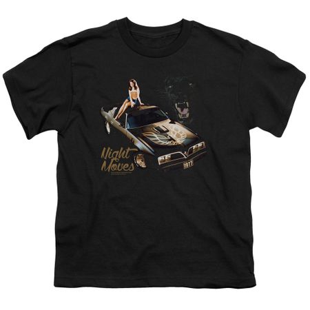 Pontiac Kids Shirt 77 Firebird Black T-Shirt